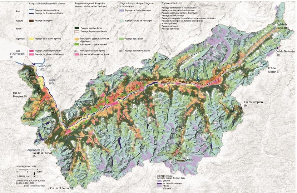 Landschaftskonzept Wallis