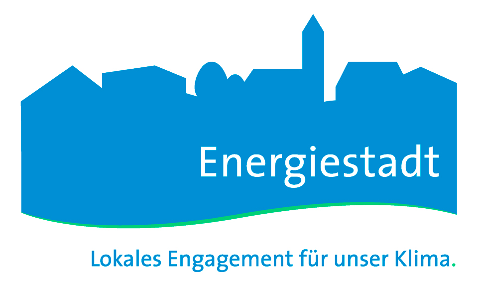 Logo für Gemeinden mit der Verein Energiestadt
