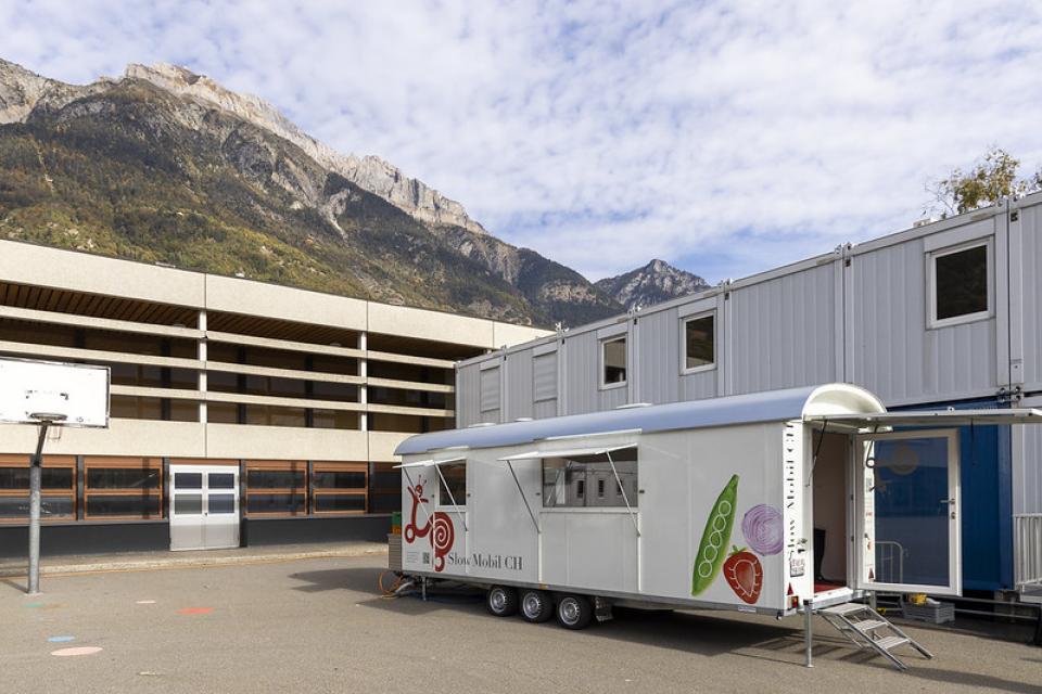 SlowMobil auf dem Pausenplatz