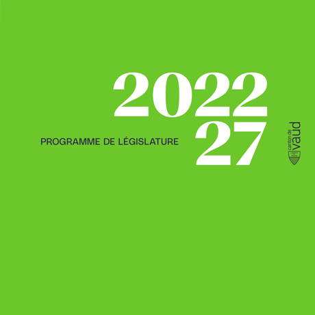 Novembre 2022 – Programme de législature 2022–2027 du Conseil d’Etat
