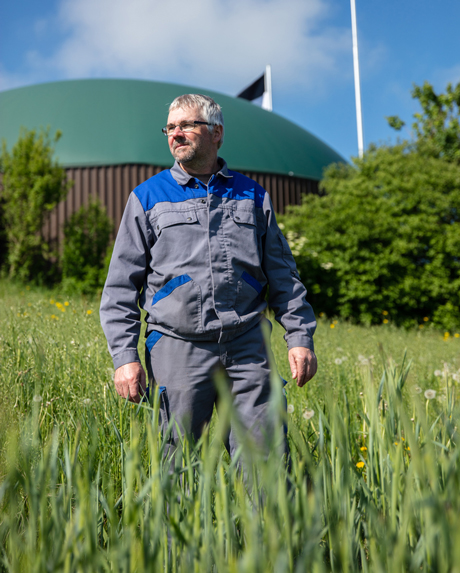 Ökostrom Schweiz – Landwirtschaftliche Biogasanlage